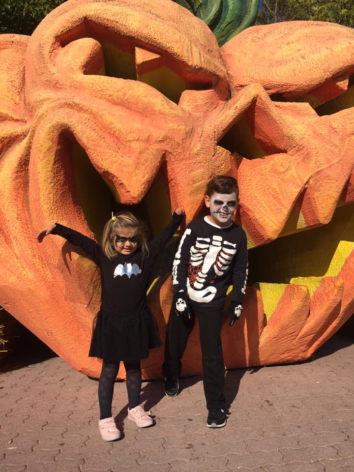 Gardaland, halloween, parco divertimenti, viaggio con i bambini, trevaligie