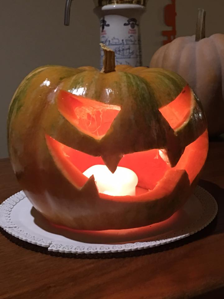Jack o'lantern, come preparare una zucca di halloween, trevaligie.