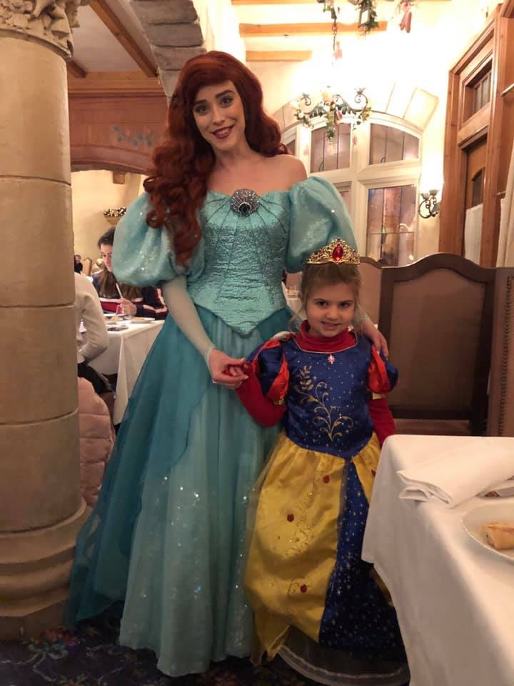 Auberge de cendrillon, mangiare a Disneyland Paris, principesse, trevaligie