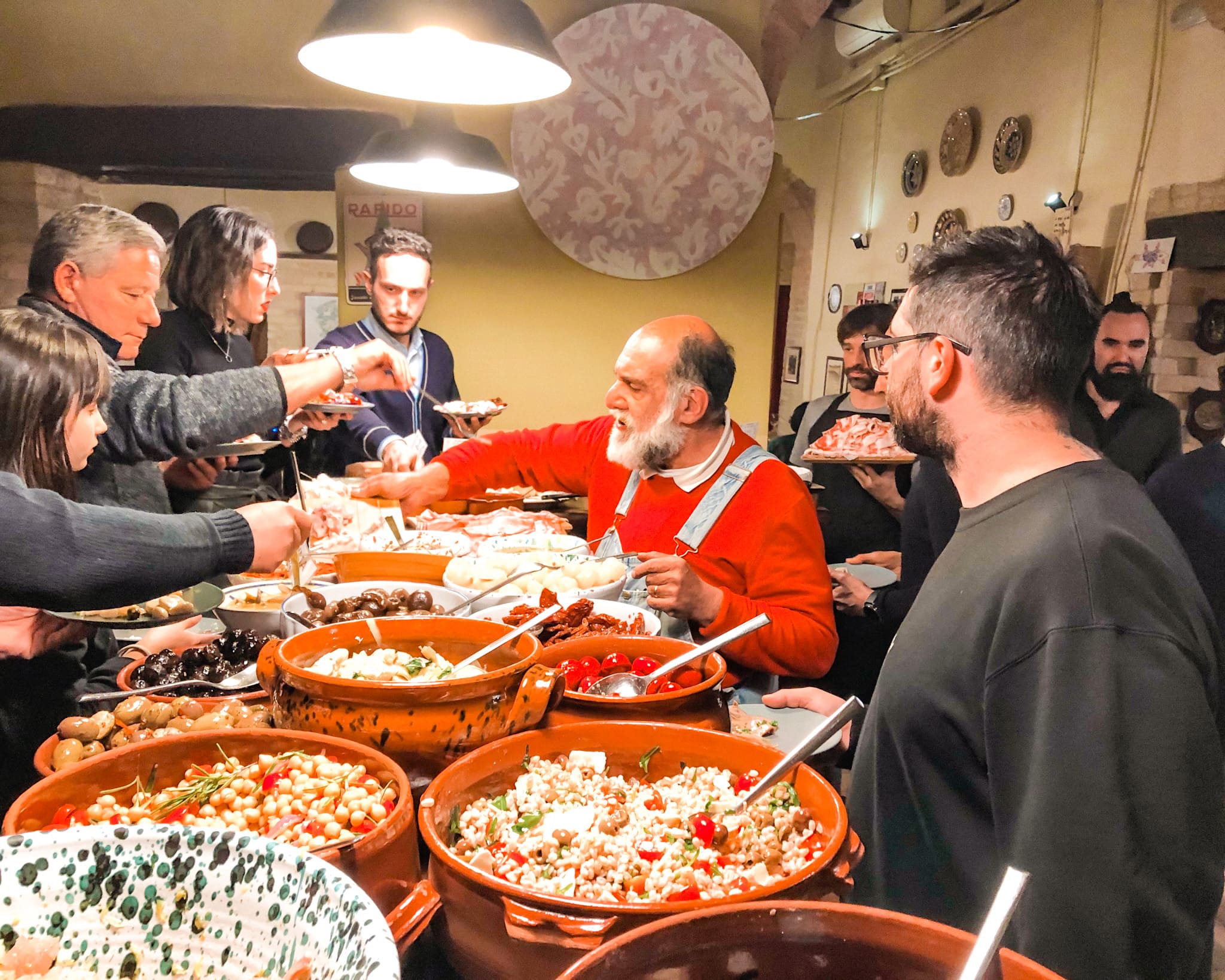 Da Giorgione "Orto e cucina" a La via di mezzo di Montefalco