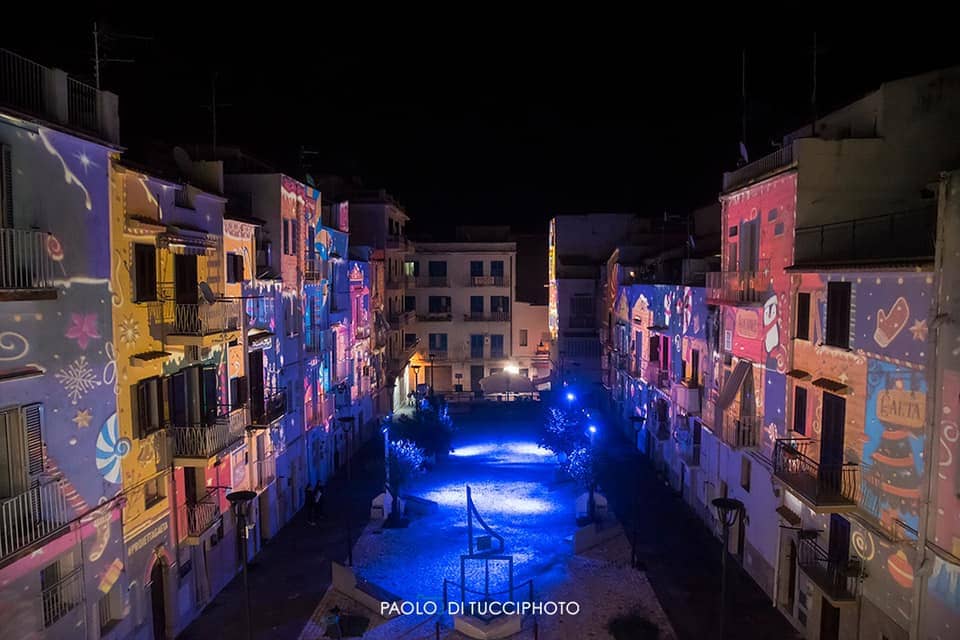 Luminarie di gaeta, centro del movimento, viaggio con i bambini, trevaligie