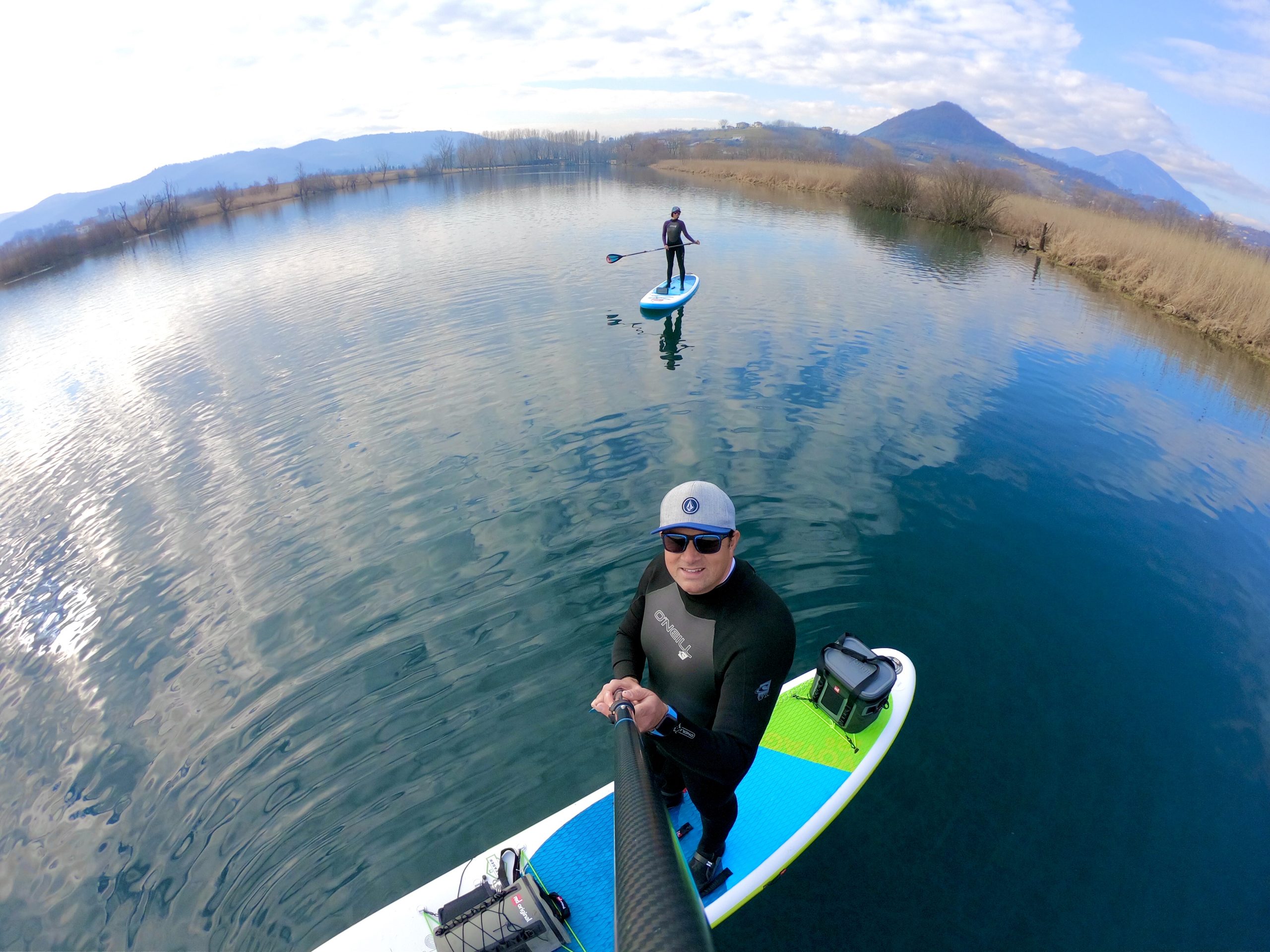 Lago di Posta Fibreno in paddle board, red paddle&co, trevaligie