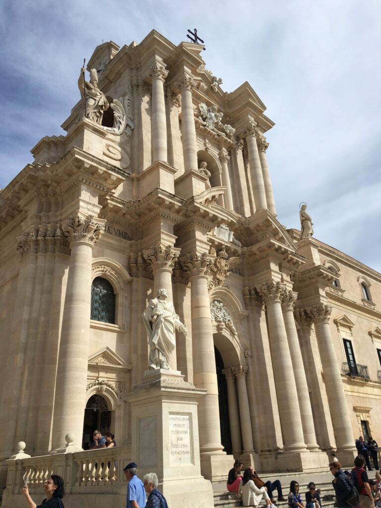 Il duomo di Siracusa. Cosa vedere a Ortigia con i bambini