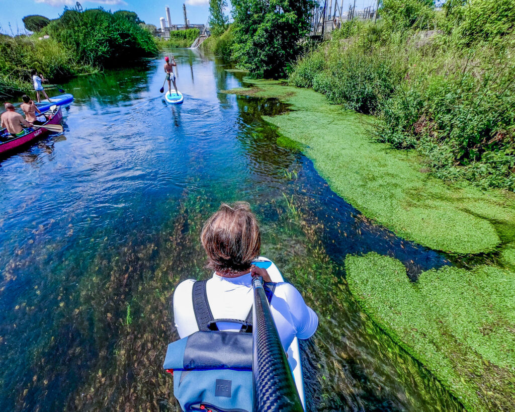 Fiume Cavata escursione in SUP e canoa Fiume Cavata escursione in SUP e canoa