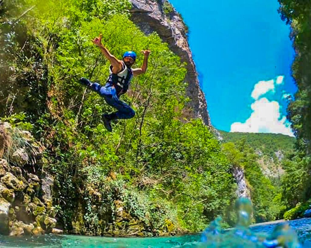 Rafting in Umbria con i bambini Rafting in Umbria con i bambini