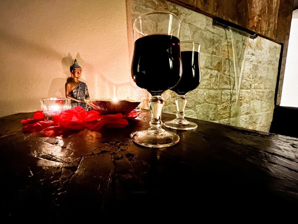 Fuga romantica a due passi da Roma, La maison Chanely a Calcata.